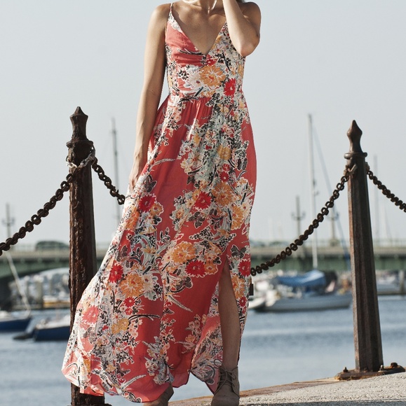 through the vine maxi dress